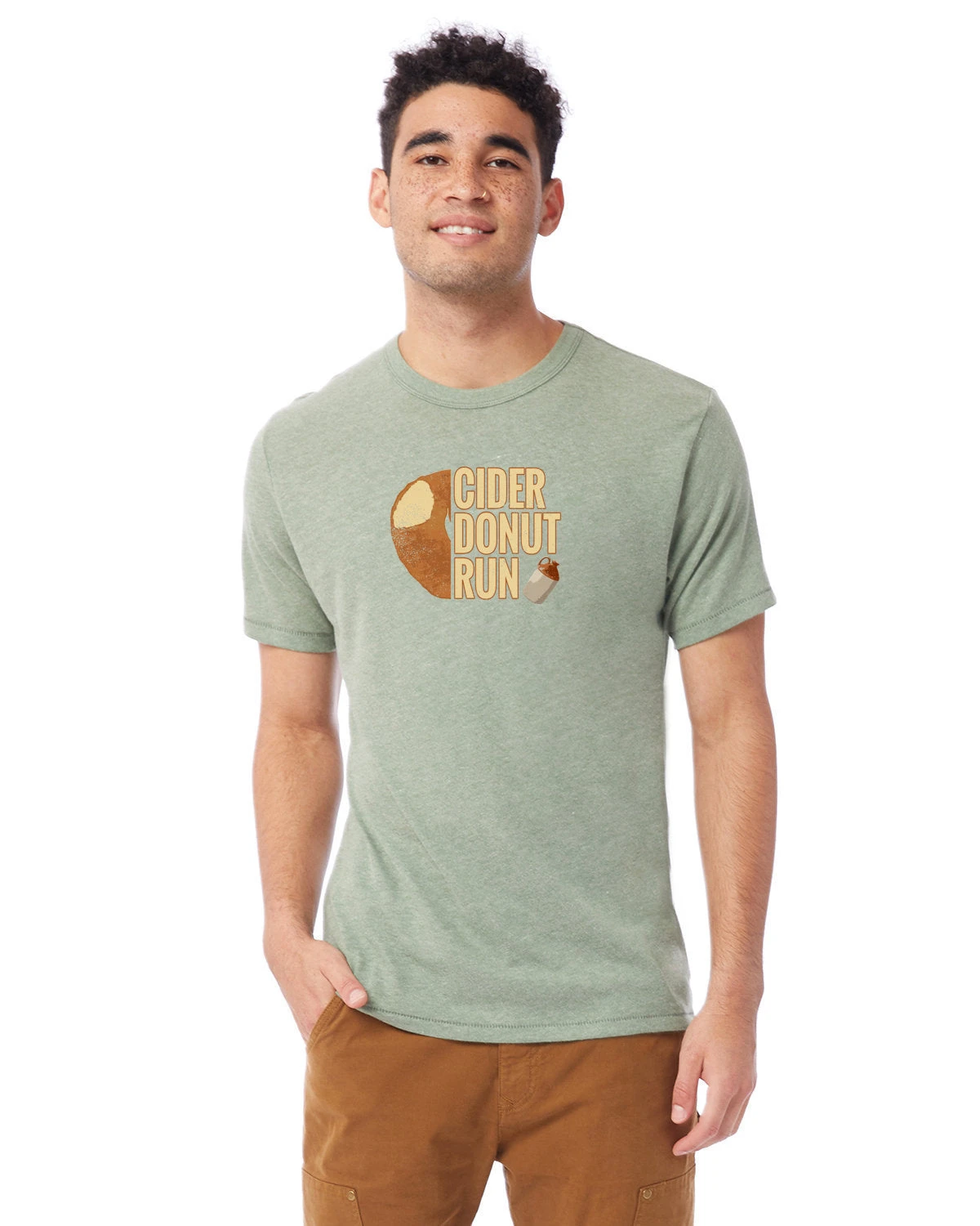 Unisex Cider Donut Run Tee 1 Unisex Cider Donut Run Tee
