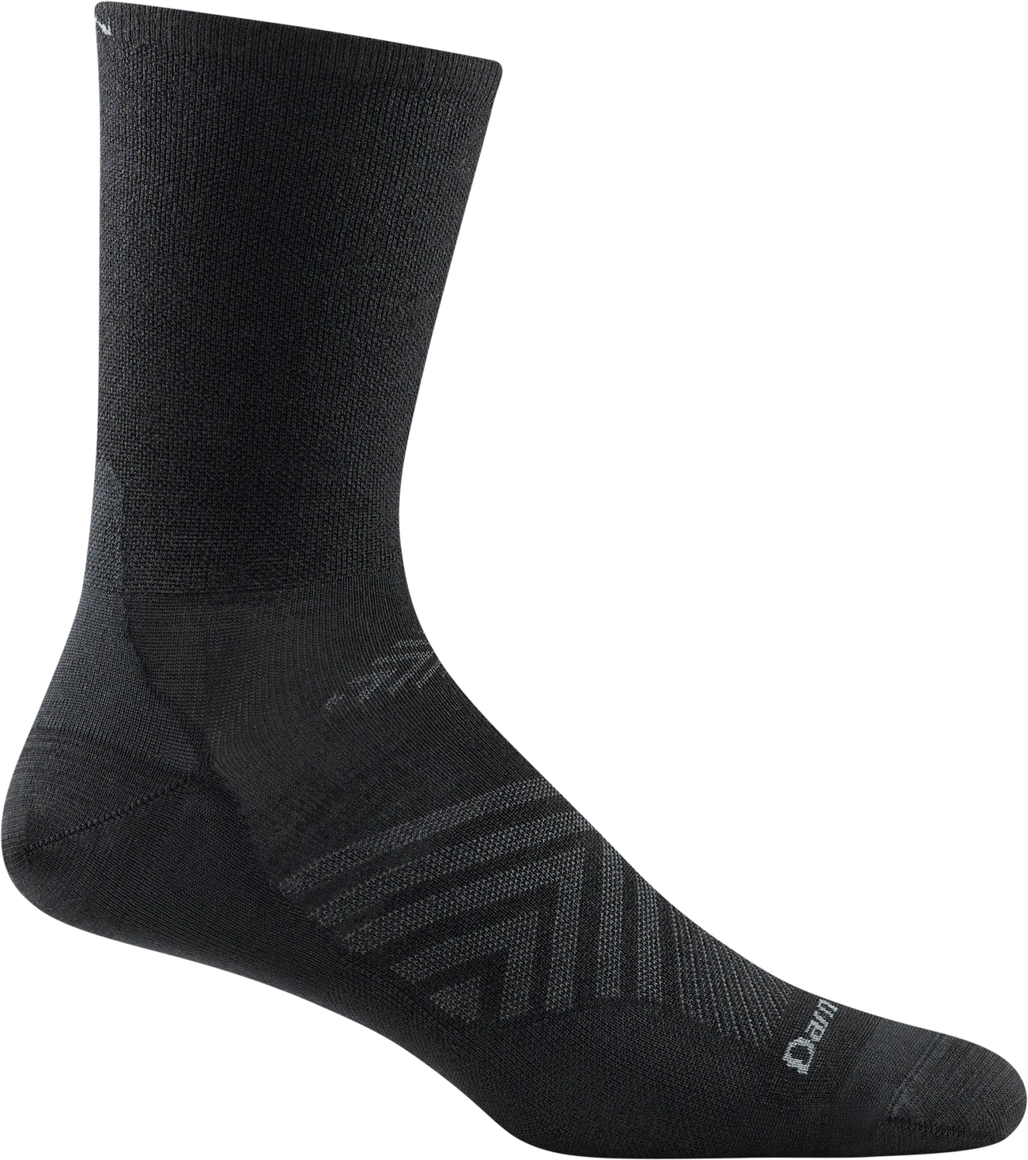 Darn Tough Men's Stride Micro Crew Ultra-Light Running Sock - Black (1035-BLACK) 1 Darn Tough Men's Stride Micro Crew Ultra-Light Running Sock - Black (1035-BLACK)