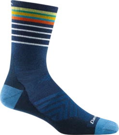 Darn Tough Men's Stride Micro Crew Ultra-Light Running Sock - Eclipse (1036)