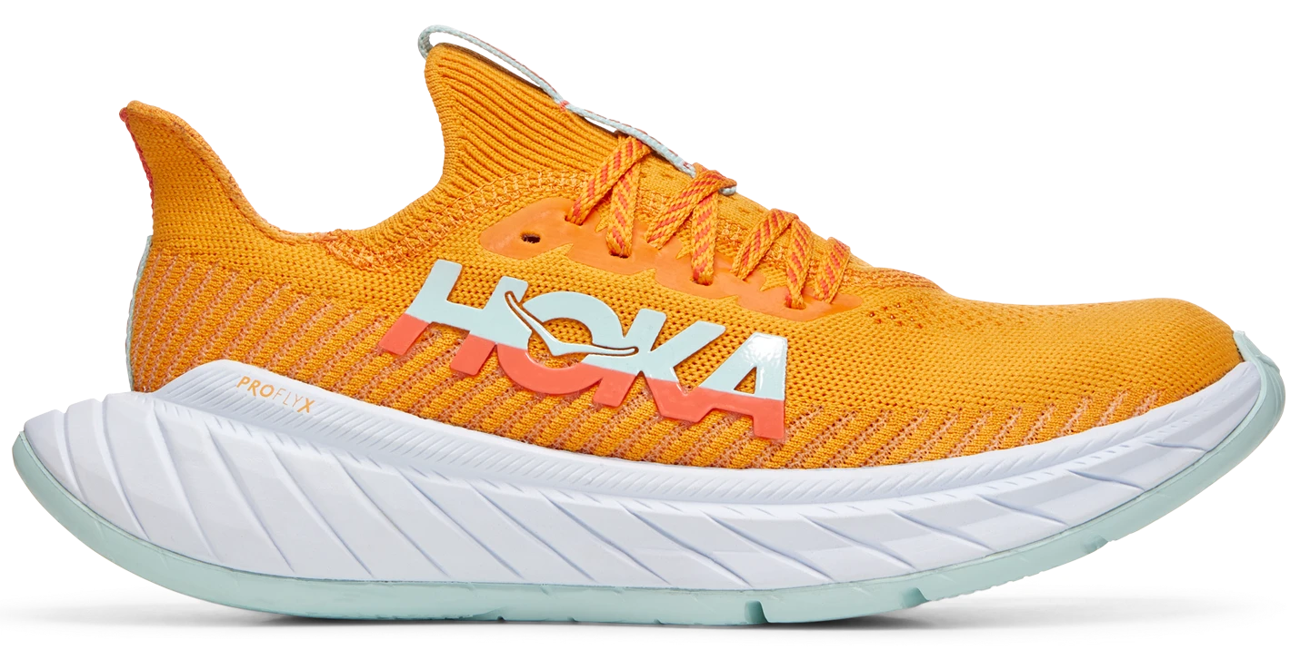 HOKA Women's Carbon X 3 - Radiant Yellow/Camellia (1123193-RYCM) 1 HOKA Women's Carbon X 3 - Radiant Yellow/Camellia (1123193-RYCM)