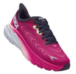 HOKA Women's Arahi 6 Wide (D) - Festival Fuchsia/Ibis Rose (1123197-FFIR) -Pro Runner Shop 1123195 FFIR 1 f28705eb 4c34 4e1c 9bbf aea07739a703