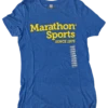 Marathon Sports Women's Logo Tee - Royal/Yellow (W LOGO TEE 2)