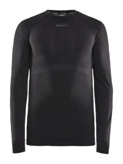 Craft Men's Active Intensity Crewneck Baselayer - Black/Asphalt (1907933-999995) 12 Craft Men's Active Intensity Crewneck Baselayer - Black/Asphalt (1907933-999995) -Pro Runner Shop 1907933 999995 Active Intensity CN LS F Preview