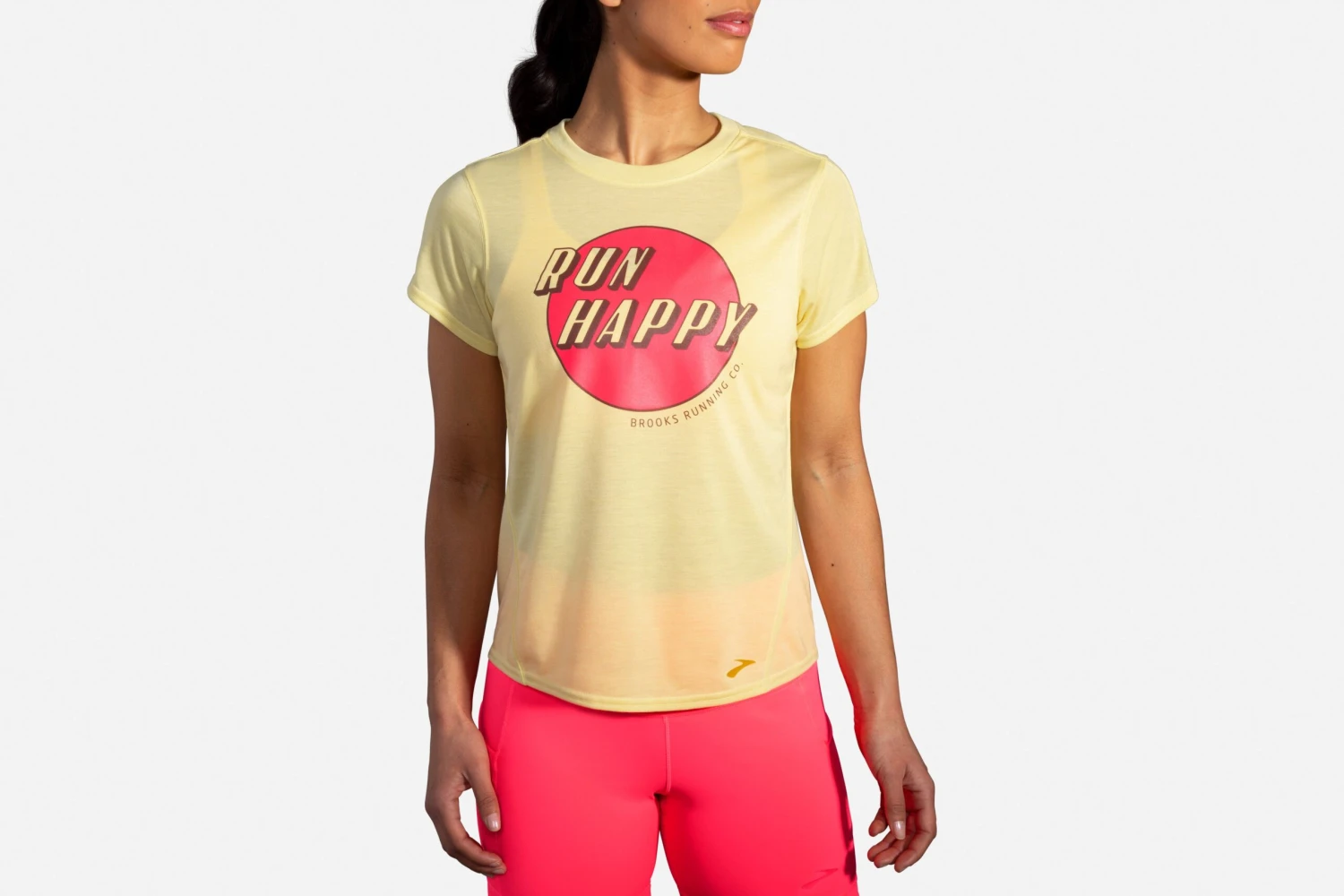 Brooks Women's Distance Graphic Short Sleeve (221469) 1 Brooks Women's Distance Graphic Short Sleeve (221469)