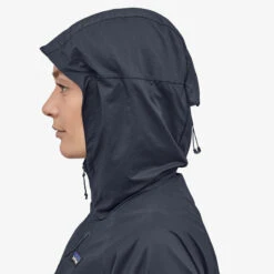 Patagonia Women's Houdini Air Jacket - Smolder Blue (24040SMDB) 12 Patagonia Women's Houdini Air Jacket - Smolder Blue (24040SMDB) -Pro Runner Shop 24040 SMDB HOOD