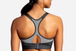 Brooks Women's Dare Racerback Run Bra - Asphalt (350073081) 10 Brooks Women's Dare Racerback Run Bra - Asphalt (350073081) -Pro Runner Shop 350073 081 mb Dare Racerback