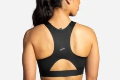 Brooks Women's Drive 3 Pocket Run Bra (350080) -Pro Runner Shop 350080 001 MB Drive 3 Pocket Run Bra