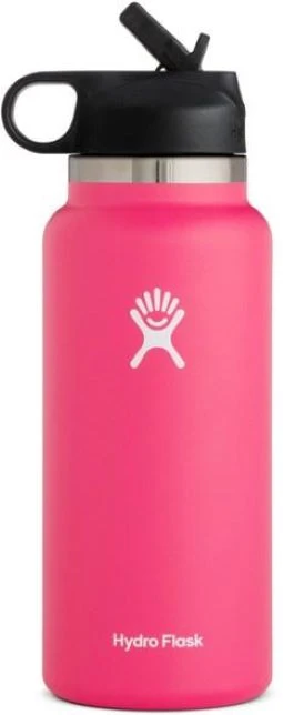 Hydro Flask 32oz Wide Mouth W/ Straw Lid Bottles (W32BSW) 1 Hydro Flask 32oz Wide Mouth W/ Straw Lid Bottles (W32BSW)
