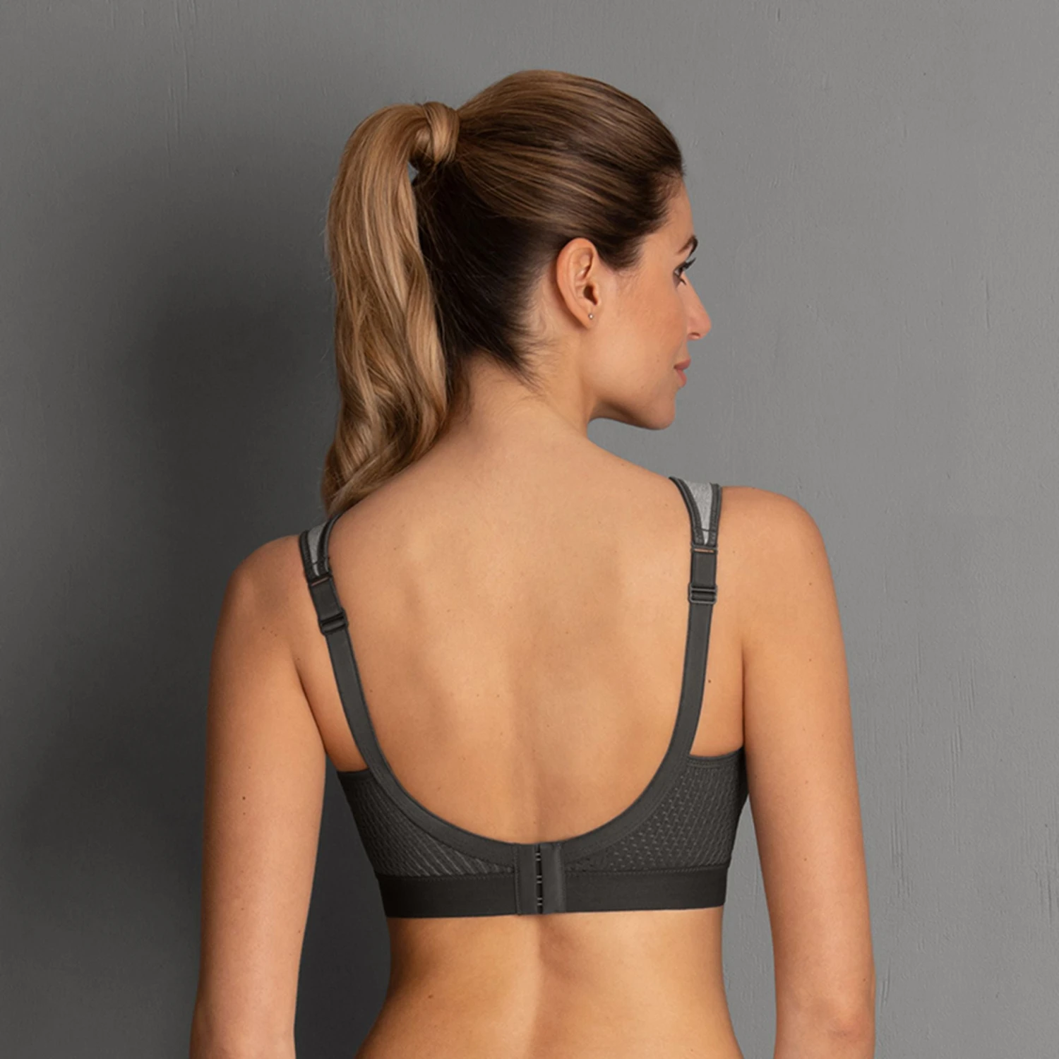 Anita Active Extreme Control Sports Bra - Grey (5527-254) 2 Anita Active Extreme Control Sports Bra - Grey (5527-254) - Image 2