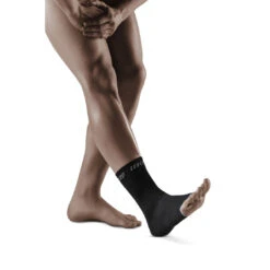 CEP Ortho+ Ankle Sleeve - Black (WO12V6) 8 CEP Ortho+ Ankle Sleeve - Black (WO12V6) -Pro Runner Shop Ankle Sleeve black grey WO12V6 m front model web 1800x1800 a44602e5 0600 42de a6fa d810da398421