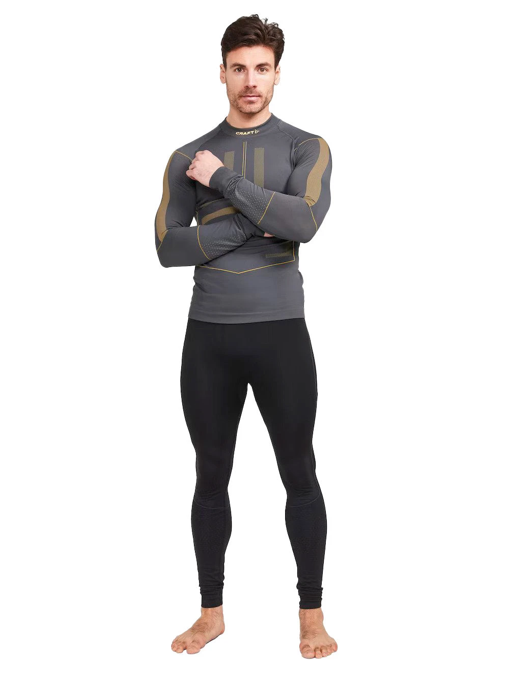 Craft Men's Active Intensity Crewneck Baselayer 4 Craft Men's Active Intensity Crewneck Baselayer - Image 4