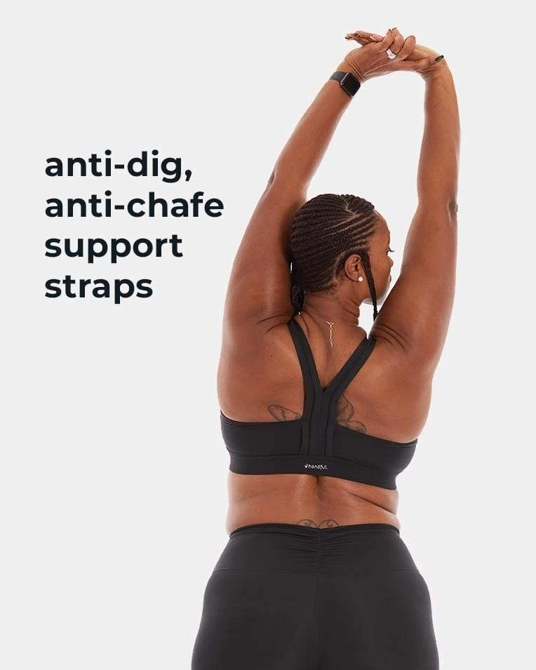 Women's Handful Y-Back Bra - Black (155-001) 6 Women's Handful Y-Back Bra - Black (155-001) - Image 6