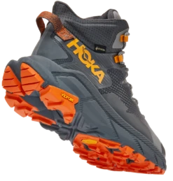 HOKA Men's Trail Code GTX -Pro Runner Shop HOKA Mens Trail Code GTX Castlerock Persimmon Orange 2
