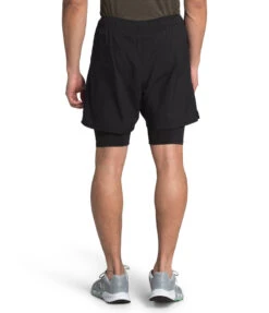 The North Face Men's Active Trail Dual Short - Black (NF0A48USJK3) 9 The North Face Men's Active Trail Dual Short - Black (NF0A48USJK3) -Pro Runner Shop NF0A48US JK3 back 1