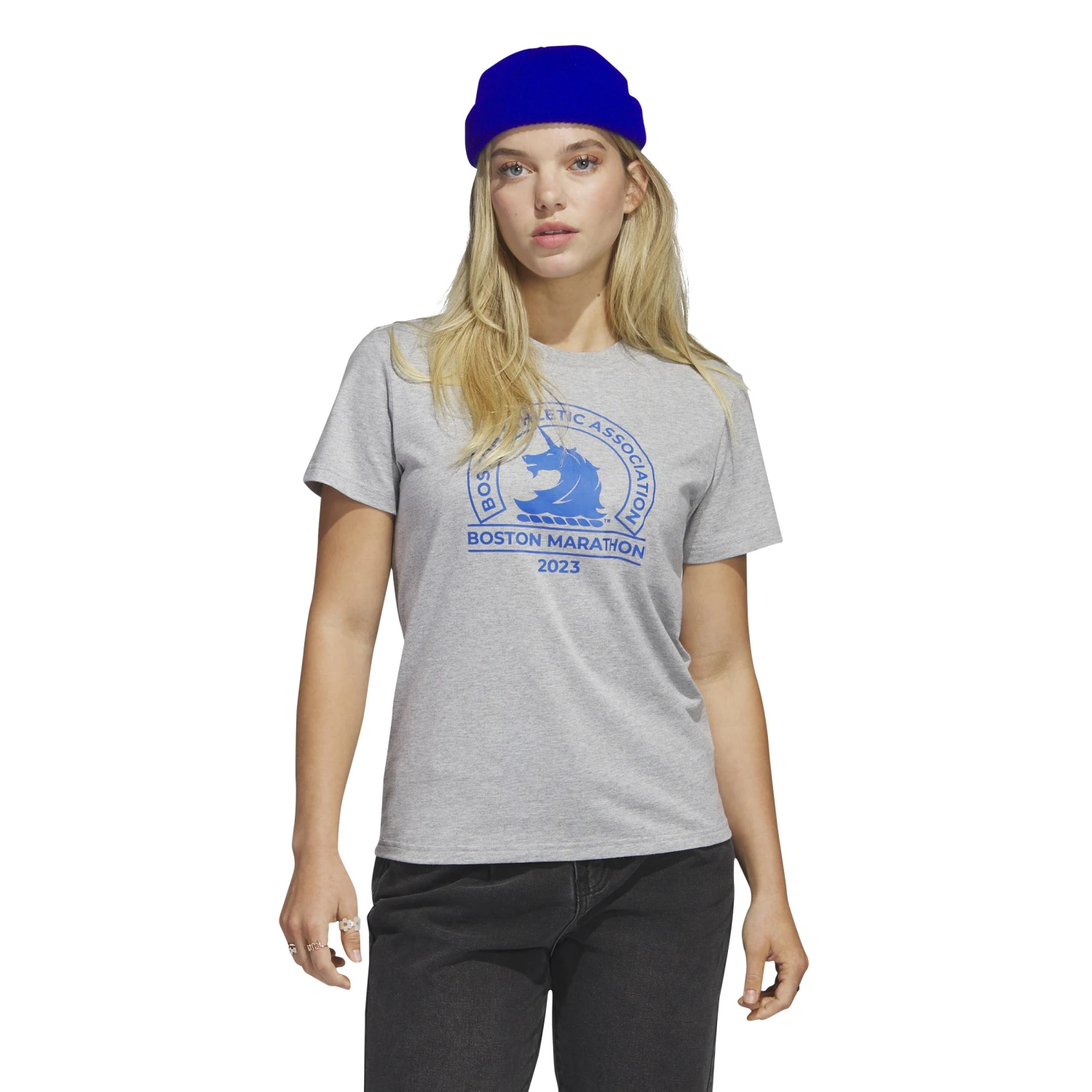 Adidas Women's Boston Marathon® Logo Tee 1 Adidas Women's Boston Marathon® Logo Tee