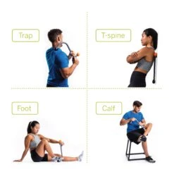 TriggerPoint AcuCurve Cane - Grey/Orange (04429) 7 TriggerPoint AcuCurve Cane - Grey/Orange (04429) -Pro Runner Shop cane carousel4