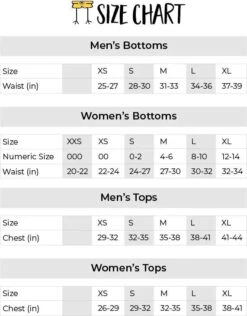 ChicknLegs Men's Shorts -Pro Runner Shop chicknlegs sizing chart 1 885d29f6 aef3 4d6e 8365 6c0d2731c176