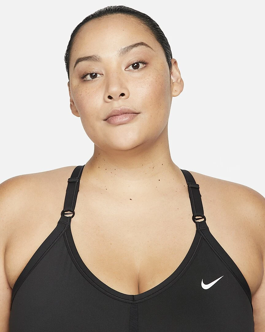 Nike Women's Dri-Fit Indy Sports Bra Plus Size 2 Nike Women's Dri-Fit Indy Sports Bra Plus Size - Image 2