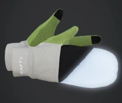 Craft ADV Lumen Hybrid Glove - Ash White/Flumino (1909836-895851) -Pro Runner Shop ezgif.com gif maker 2022 08 29T102509.516