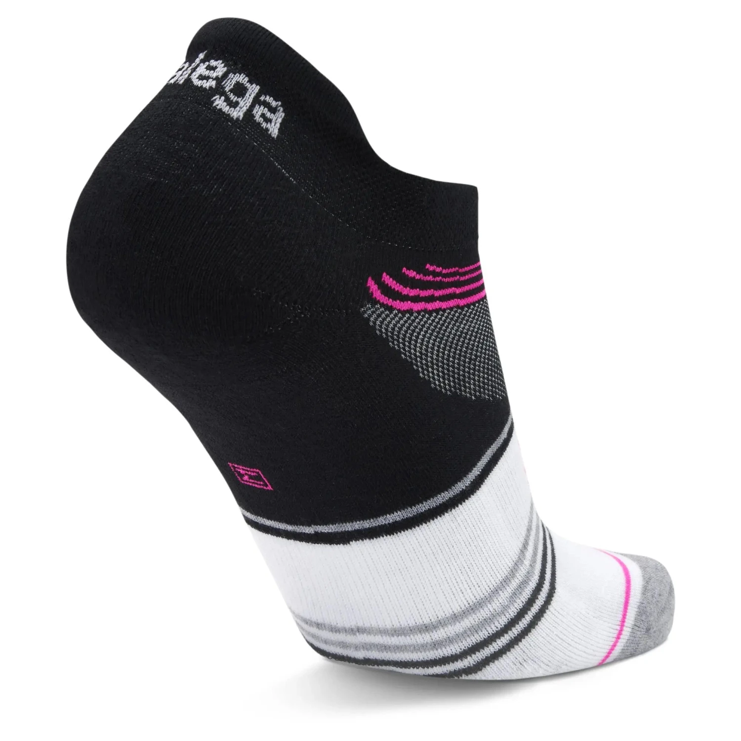 Balega Women's Grit And Grace Further Togethers Running Socks - Black/White/Pink (7494-3283) 4 Balega Women's Grit And Grace Further Togethers Running Socks - Black/White/Pink (7494-3283) - Image 4