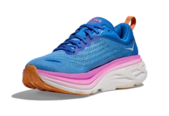 HOKA Women's Bondi 8 8 HOKA Women's Bondi 8 -Pro Runner Shop hoka womens bondi 8 running shoe blue 3