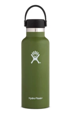 Hydro Flask 18 Oz Standard Mouth Bottles W/ Flex Cap (S18SX) -Pro Runner Shop hydro flask stainless steel vacuum insulated 18 oz standard mouth olive 913422ed 3607 4729 9e44 8dc32dc1a5ee