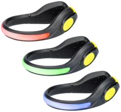 Nathan LightSpur RX LED Foot Light - Black/Safety Yellow (5089NBSY)