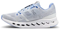 On Running Women's Cloudsurfer -Pro Runner Shop on cloud womens cloudsurfer heather white 1