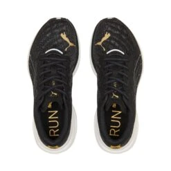PUMA Women's Deviate Nitro 2 -Pro Runner Shop puma womens deviatenitro two running shoe black gold 8