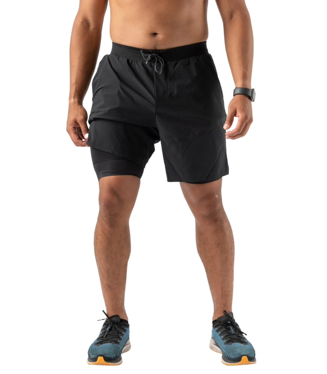 Rabbit Men's Cruisers 2-in-1 5" Shorts 1 Rabbit Men's Cruisers 2-in-1 5" Shorts