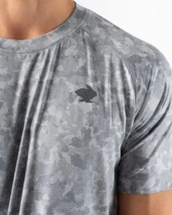 Rabbit Men's EZ Tee SS -Pro Runner Shop rabbit mens ez tee ss gray 1