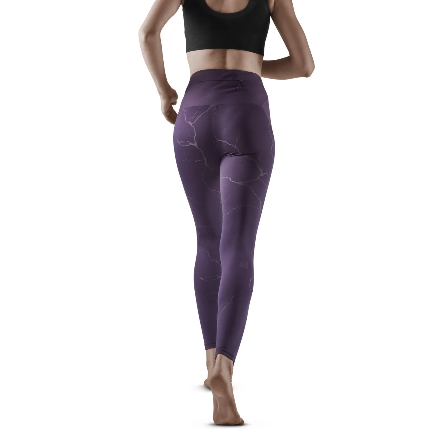 CEP Women's Reflective Tights - Purple (W2A96N) 3 CEP Women's Reflective Tights - Purple (W2A96N) - Image 3