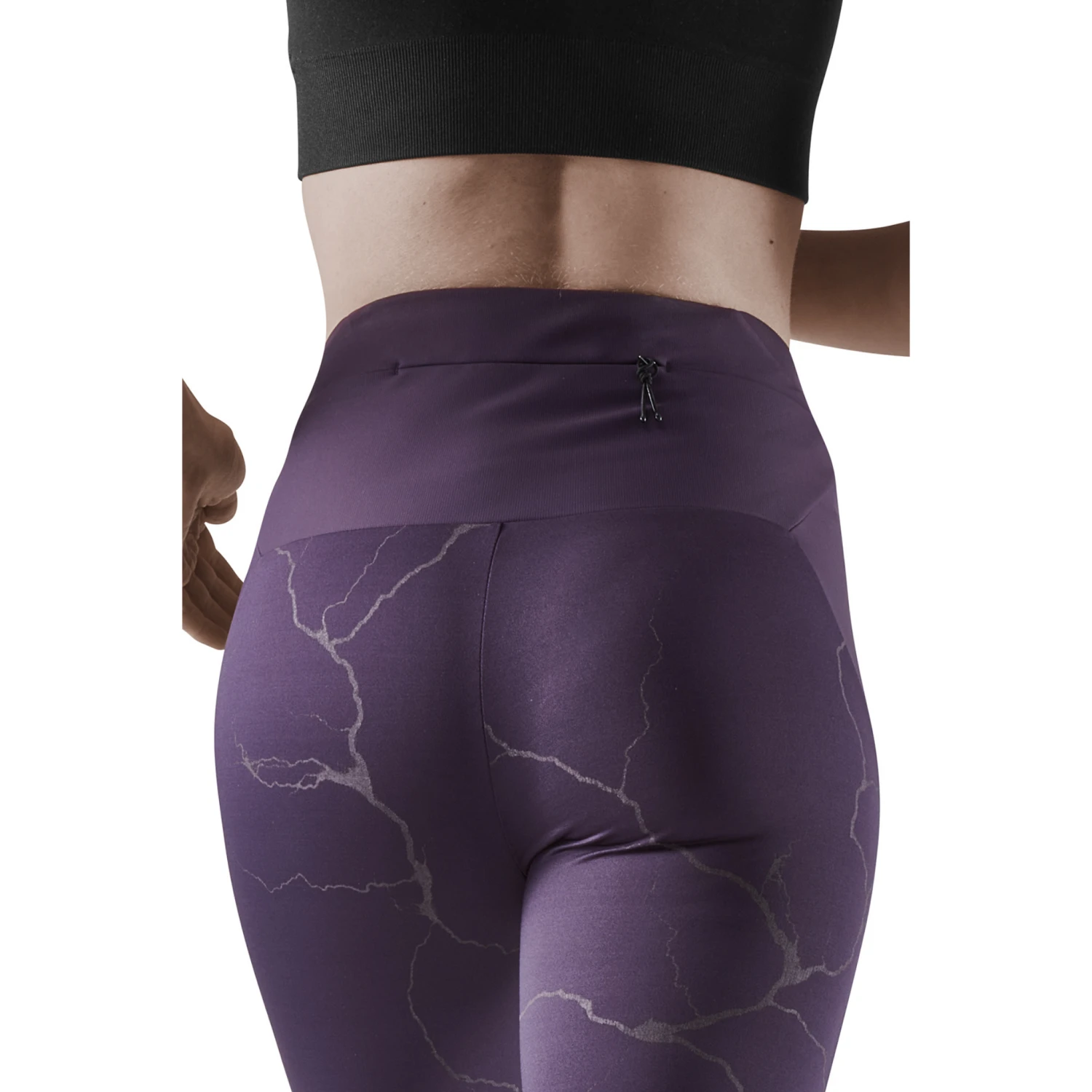 CEP Women's Reflective Tights - Purple (W2A96N) 4 CEP Women's Reflective Tights - Purple (W2A96N) - Image 4
