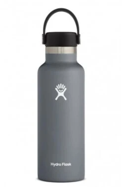 Hydro Flask 18 Oz Standard Mouth Bottles W/ Flex Cap (S18SX) -Pro Runner Shop s18sx2 stone