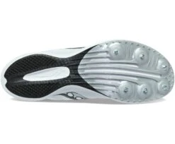 Saucony Women's Velocity MP Track Spike 8 Saucony Women's Velocity MP Track Spike -Pro Runner Shop saucony womens track spike white silver 3