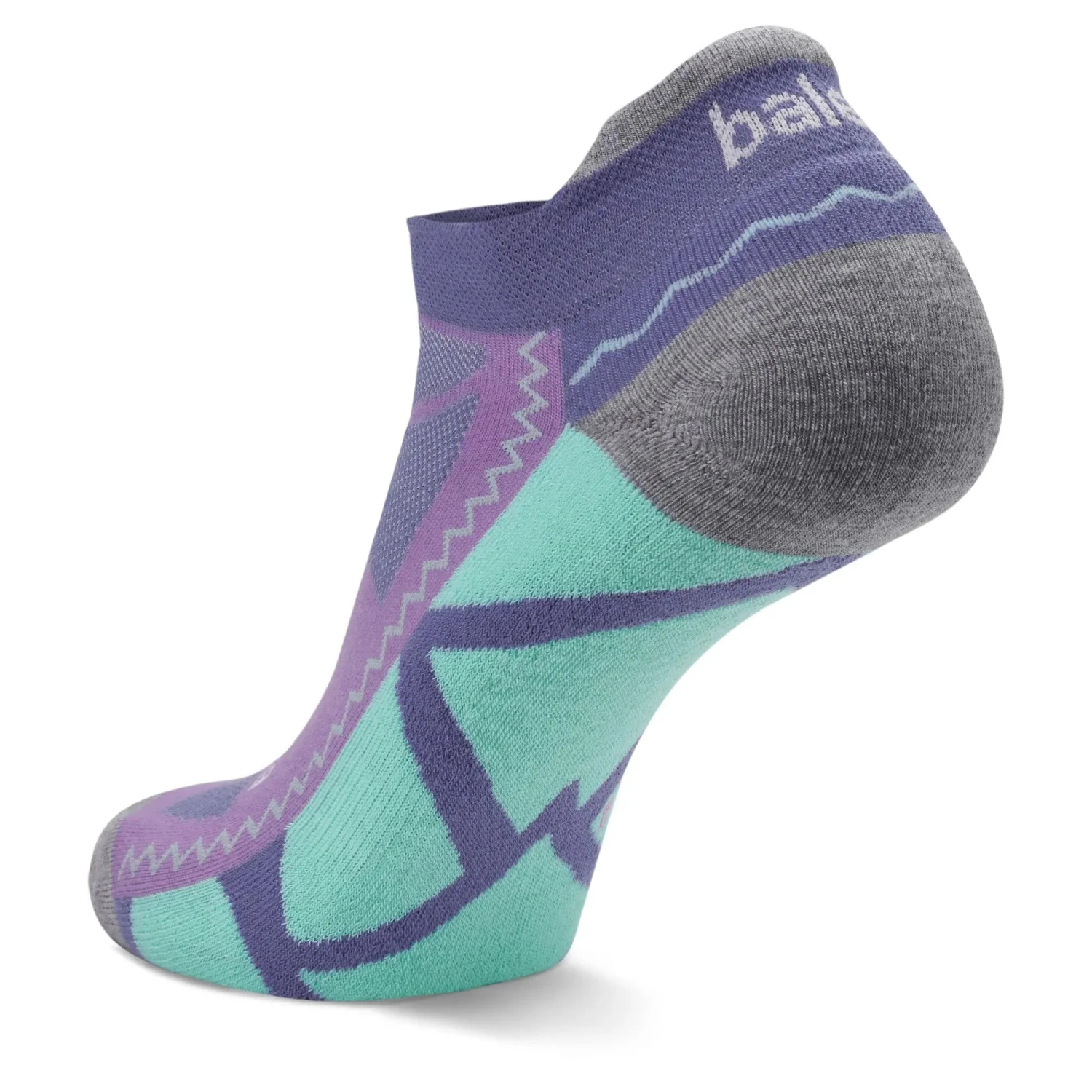 Balega Women's Grit And Grace Beautiful Warrior Running Socks - Violet (7496-6636) 3 Balega Women's Grit And Grace Beautiful Warrior Running Socks - Violet (7496-6636) - Image 3