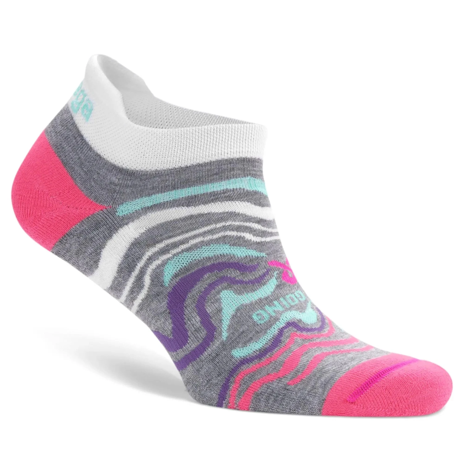 Balega Women's Grit And Grace Be Brave Keep Going Running Socks - Mid Grey (7495-0339) 1 Balega Women's Grit And Grace Be Brave Keep Going Running Socks - Mid Grey (7495-0339)