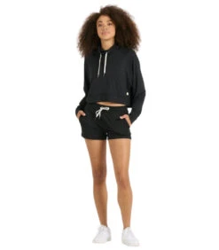 Vuori Women's Halo Performance Short -Pro Runner Shop vuori womens halo performance black heather 5